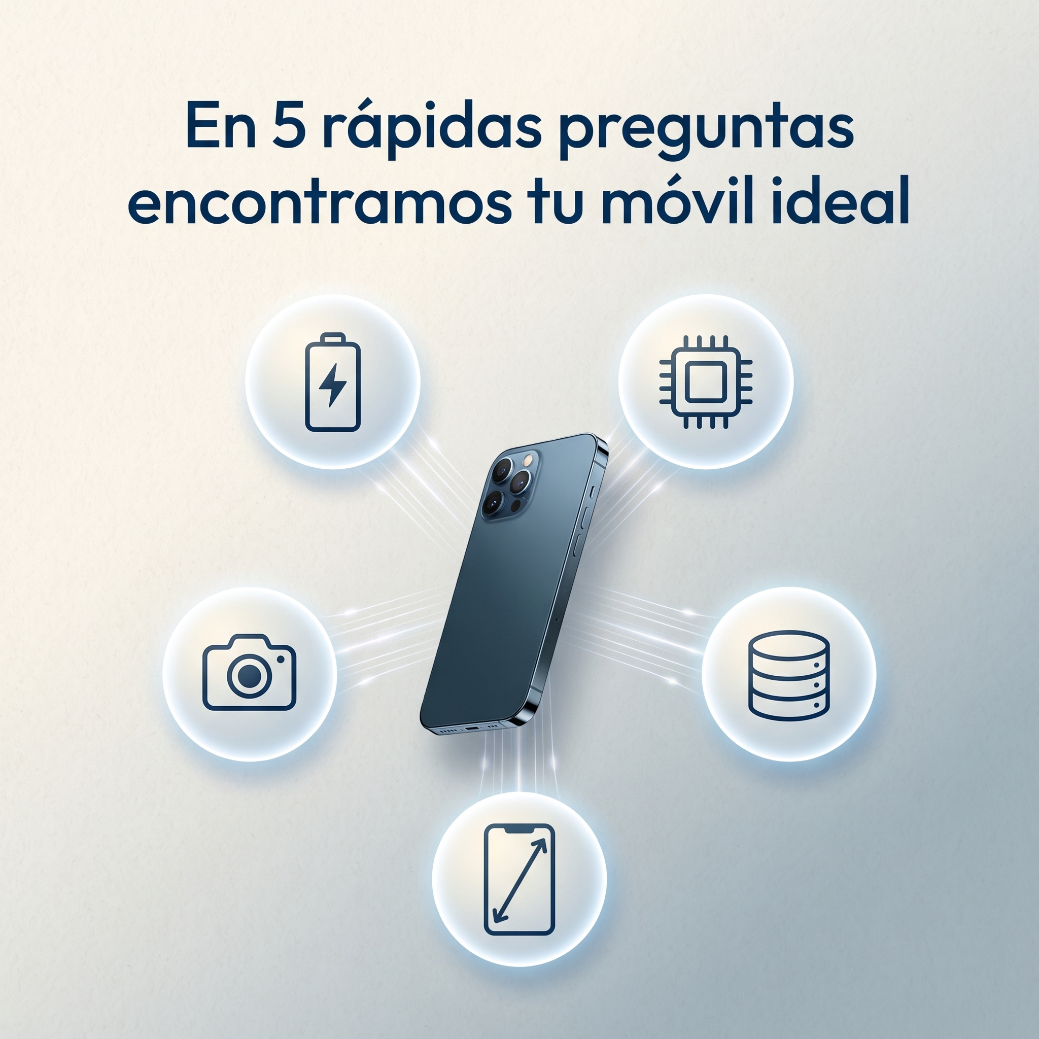 En 5 rápidas preguntas encontramos tu móvil ideal